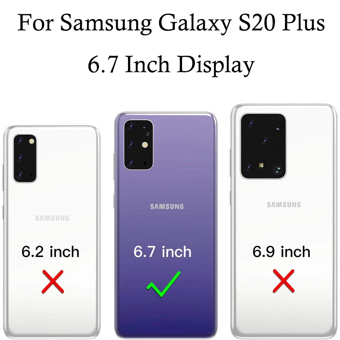 Samsung Galaxy S20 plus Case, Hybrid Dual Layer Slim Graphic Armor Shockproof Impact Resistant Protective Cover Case for Samsung Galaxy S20+ (Wiccan)