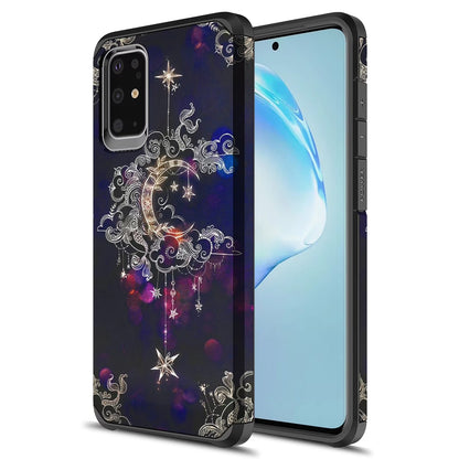 Samsung Galaxy S20 plus Case,  Hybrid Dual Layer Slim Graphic Armor Shockproof Impact Resistant Protective Cover Case for Samsung Galaxy S20+ (Wiccan)