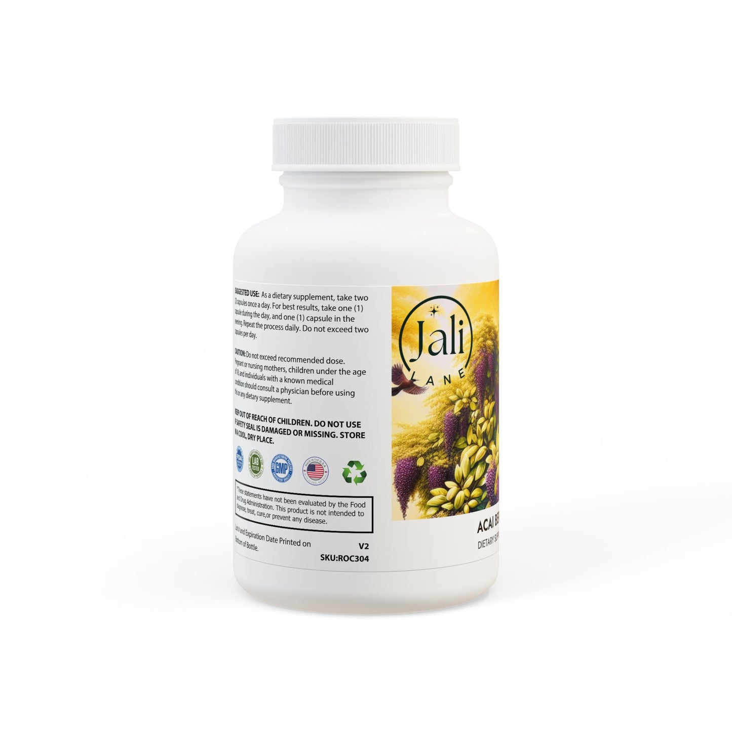 Jali Lane-Acai Berry Complex Supplement (60 Capsules)