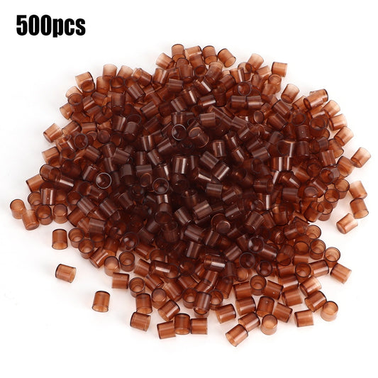 500Pcs Plastic Brown Cell Cups