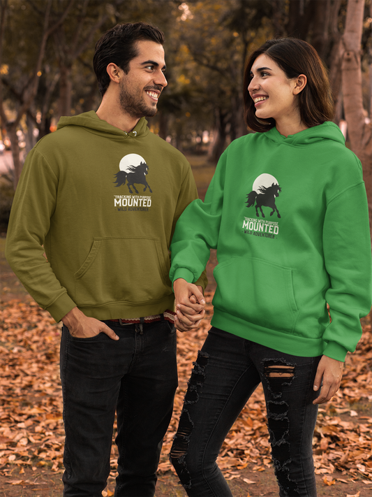 Mounted officer-Unisex Heavy Blend™ Hooded Sweatshirt